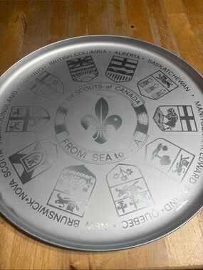 Boy Scouts of Canada From Sea to Sea Metal Tray